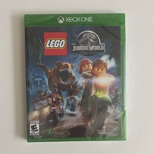 LEGO Jurassic World Xbox One Game - Green Case